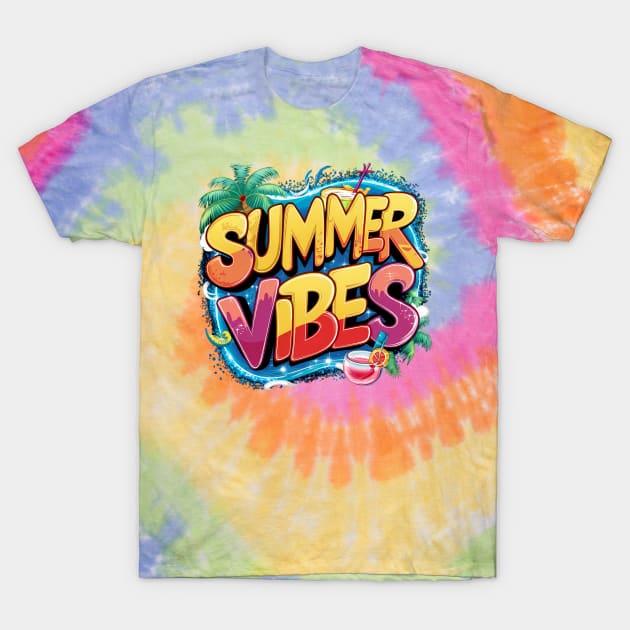 Summer Vibes T-Shirt by ZaxiDesign